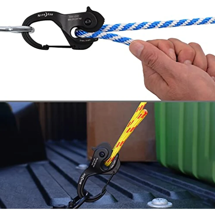 Nite Ize Camjam XT Aluminium Seil Spanner groß Schwere Kordel/Kabel (3er Pack) – Bild 5