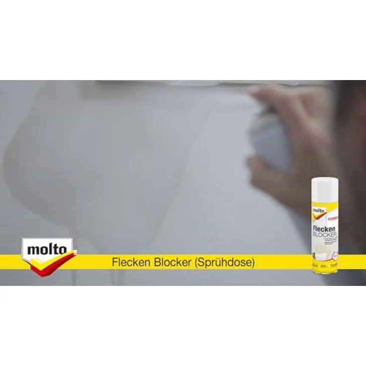 Molto Flecken Blocker Spray 0,25 l Grundierung gegen Flecken – Bild 8