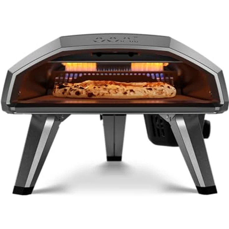 Ooni Koda 2, Gas Pizzaofen mit G2 Gasbrennersystem™, 14 Zoll Backfläche, digitale Temperaturkontrolle – Bild 2