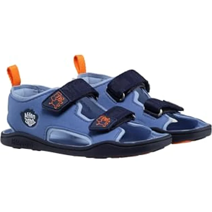 Affenzahn AIRY Elefant, Unisex Sicherheitssandalen mit Barfußsohlen, Blau, Größe 24 – Bild 2