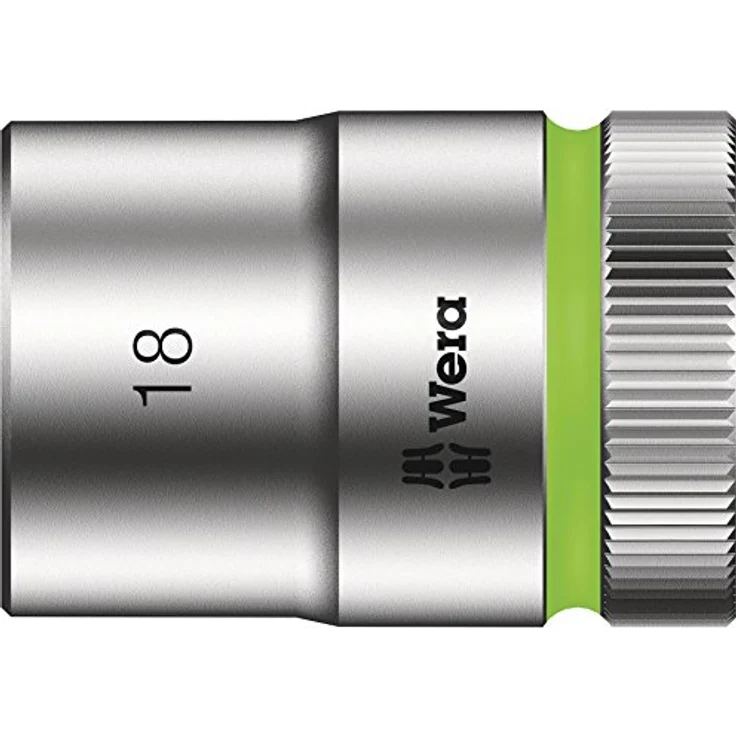 Wera 9722 Bit- und Steckschlüsselset Knarren-Satz, 31-teilig, 1/2 Zoll mit 2-farbiger Schaumstoffeinlage, passend für Tool Rebel Werkstattwagen – Bild 31