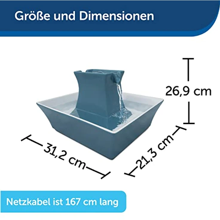 PetSafe Trinkbrunnen Drinkwell Pagoda, Futternapf – Bild 8
