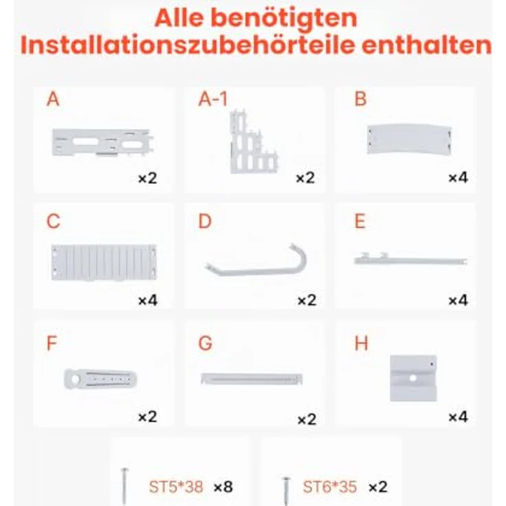 VEVOR Poolleiter U12, 4 Stufen, 180 kg Tragkraft, grau, für 48-54 Zoll große Einbau- und oberirdische Pools mit rutschfesten Stufen und Doppelhandlauf – Bild 6
