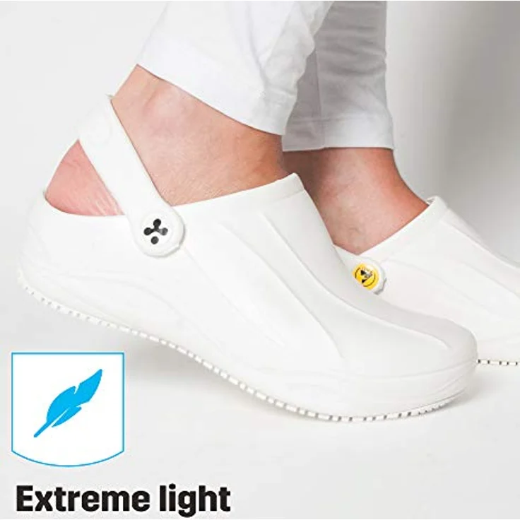 "Safety Jogger Smooth OB Clog, waschbar bei 30°C, sterilisierbar, weiß" – Bild 6