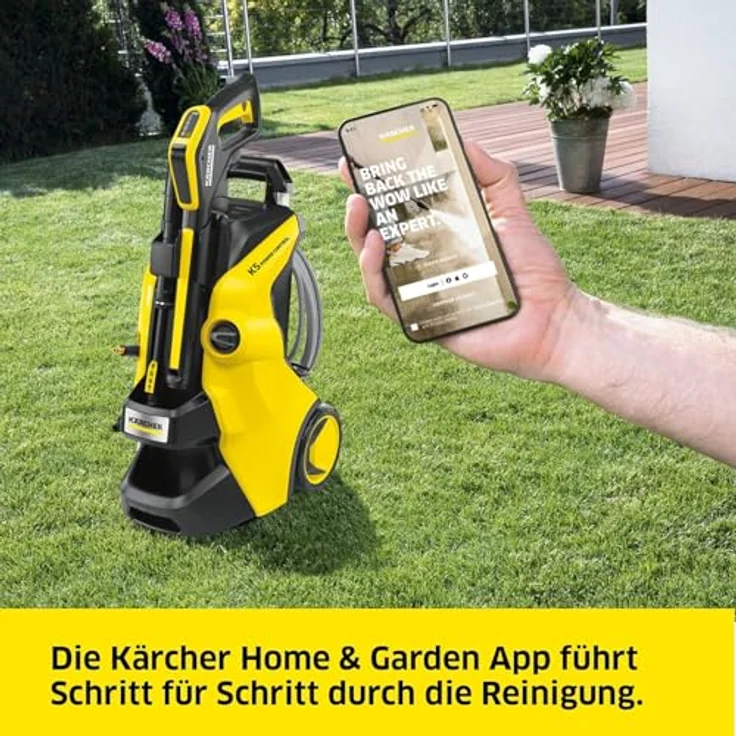 Kärcher Hochdruckreiniger K 5 Power Control Flex Home, PremiumFlex-Schlauch, G 160 Q Power Control-Pistole, Home Kit – Bild 6