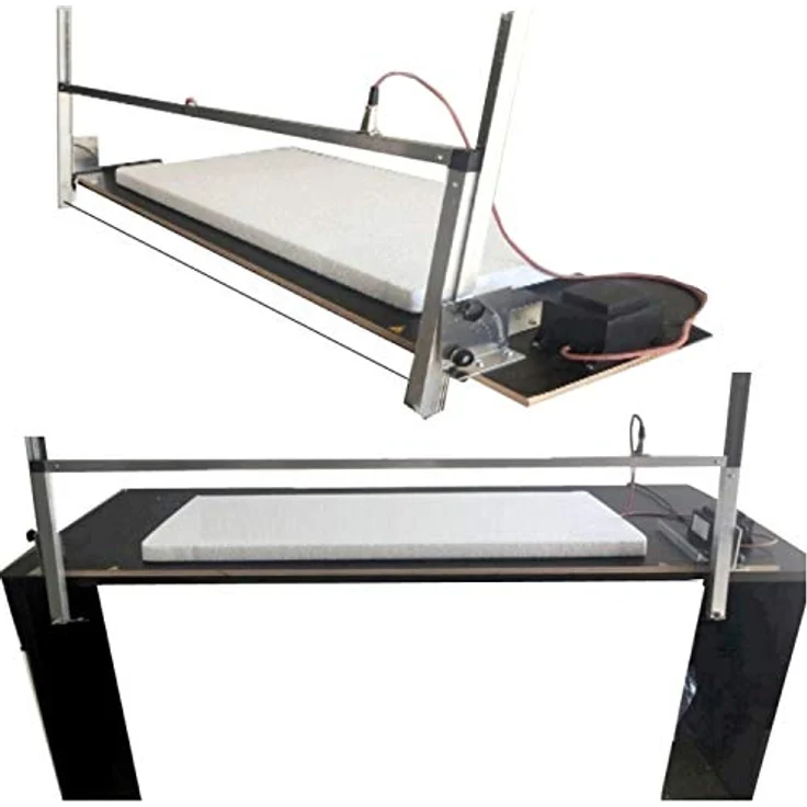 Kaminbau Mierzwa Styroporschneidegerät Thermo Säge Styropor Cutter Größen Auswahl XS - 102cm - Holz Siebdruckplatte - DEUTSCHE HERSTELLUNG – Bild 1