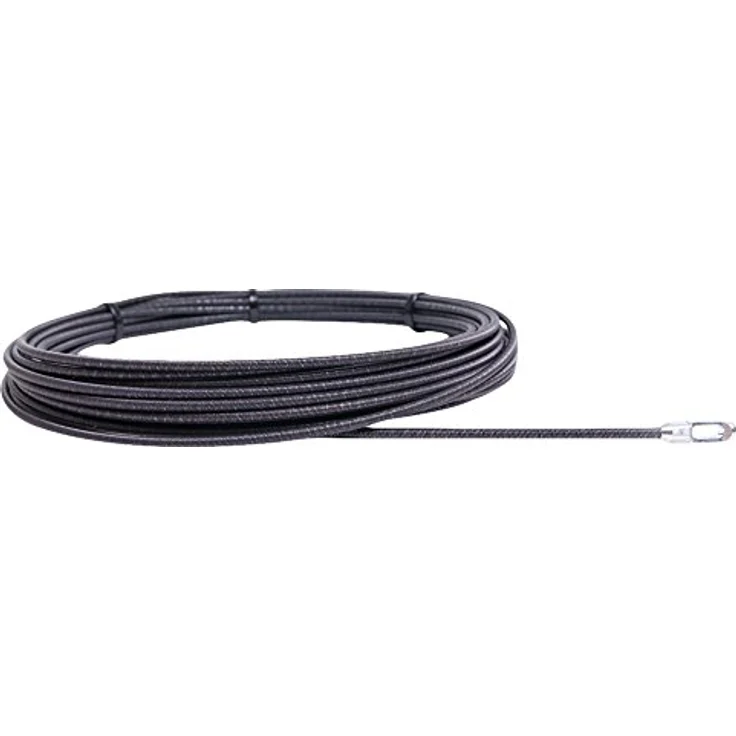Runpotec Metallspirale 25 m, Durchmesser 4 mm inklusive Spezialösenkopf, 30013