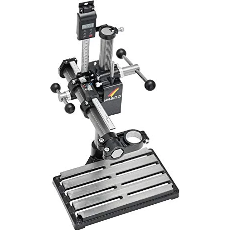 WABECO Bohrständer Fräsständer BF1243 mit Spannpratzen Satz 10-teilig vertikal/horizontal Säule 750 Ausleger 500 mm - Preisvergleich – Bild 5
