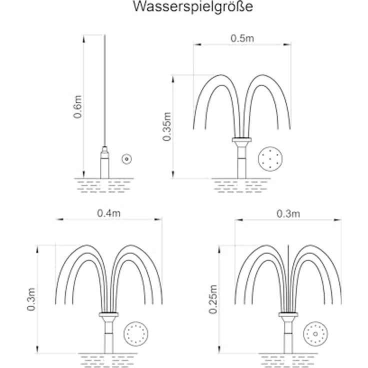 Esotec Solar Teichpumpenset 5 160 LED, Komplettset mit LiFePO4 Akkubox, Sprinklerpumpe 160 l/h, 5W Solarmodul und Erdspieß für Outdoor-Wasserspiele, 101920 – Bild 2
