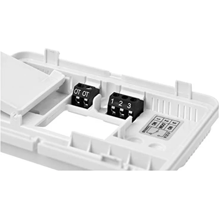 EMOS Digitaler Raumthermostat, programmierbar mit OpenTherm-Unterstützung, verkabelt, weiß, 12,6 x 8,4 x 2,6 cm – Bild 5