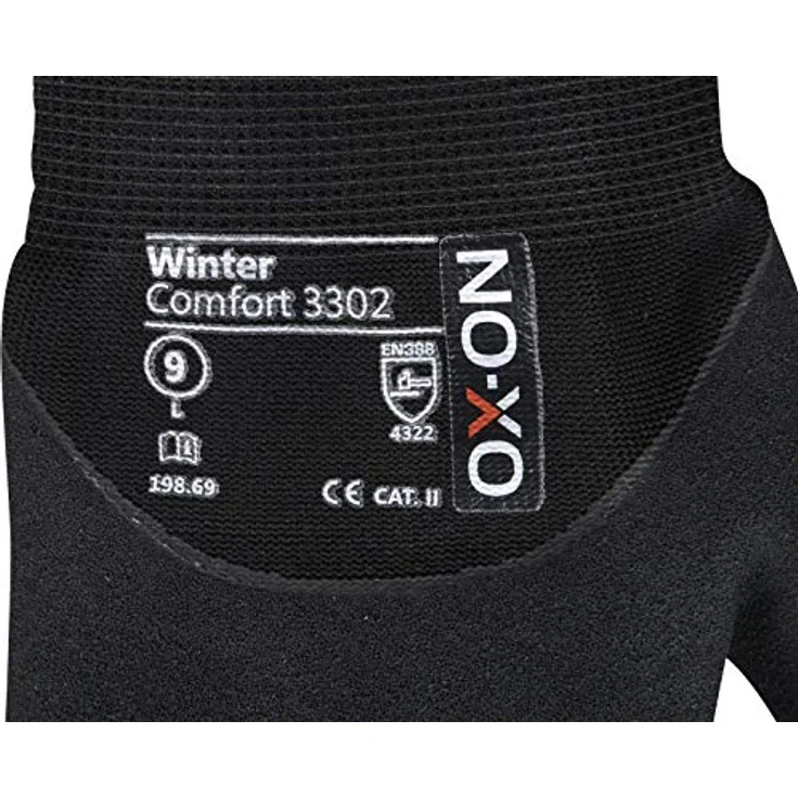 OX-ON HandschuhMan Freeze Arbeitshandschuhe Winter Thermo gefüttert, Schnittfestigkeitsstufe B (11/XXL) – Bild 4