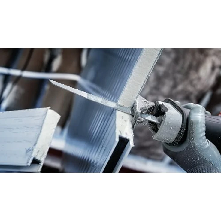 Bosch 16x PRO Tough Box Demolition Säbelsägeblatt-Set, 16-tlg. (für Rohre und Profile aus Metall, Nichteisenmetalle, Länge mm, Professional Zubehör Säbelsäge) – Bild 4