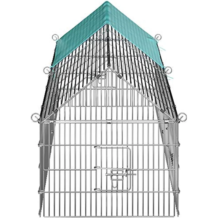 Deuba Kaninchenstall 180 x 75 cm grün – Bild 6