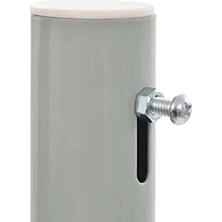 vidaXL Seitenmarkise Ausziehbar UV- und Wasserbeständig Sonnenschutz Sichtschutz Windschutz Seitenrollo Markise Balkon Garten Terrasse 80x300cm Braun – Bild 4