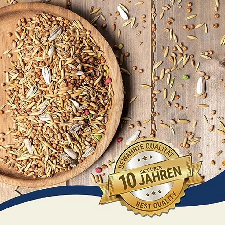 Lyra Pet® | 25 kg Streufutter | Wildvogelfutter Ganzjährig | Mischfutter aus Getreide & Samen | Ideal für Vogelhäuser & Futterspender | Abwechslungsreiches & fetthaltiges Vogelfutter für Wildvögel – Bild 4
