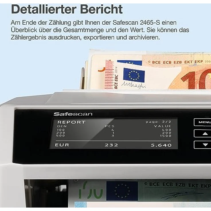 Safescan 2465-S Geldzähler – Bild 6