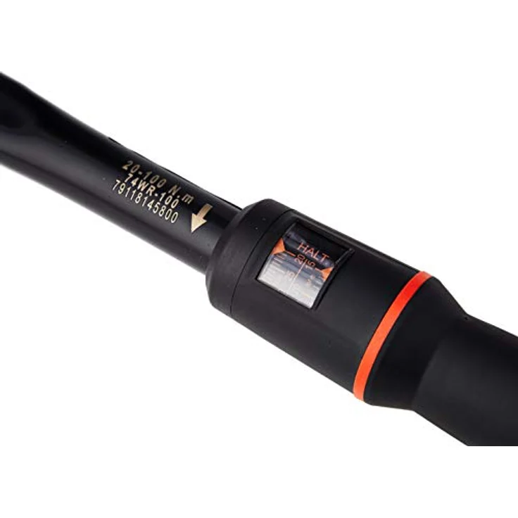 BAHCO Drehmomentschlüssel Klick-Drehmomentschlüssel, mechanisch, Skalenanzeige, robust und präzise, Nm/ft.lb, blauer Ring, inkl. Timestrip® – Bild 3