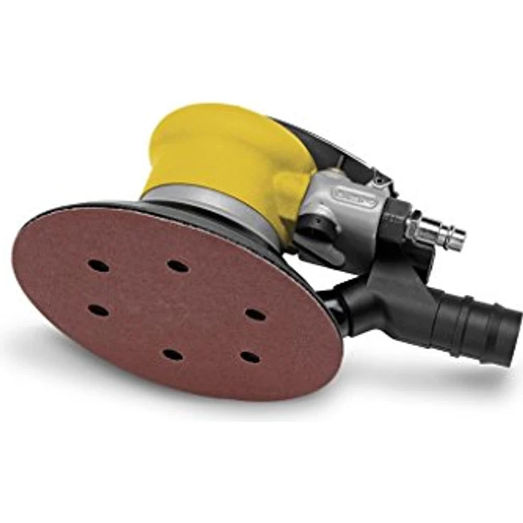 POWAIR0013 Druckluft Schleifer Exzenterschleifer Schleifmaschine Teller Ø150mm Hub 5mm – Bild 3