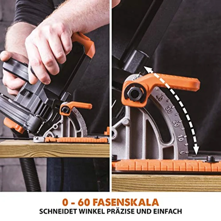Evolution Power Tools R185CCS Mehrzweck-Kreissäge (185 mm, 1600 W, 230 V) – Bild 11