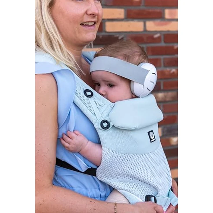 Dooky Kapselgehörschutz Baby Gehörschutz 0-3 Jahre, verstellbarer Ohrenschutz mit 25 dB Geräuschdämpfung, weich gepolstert – Bild 6