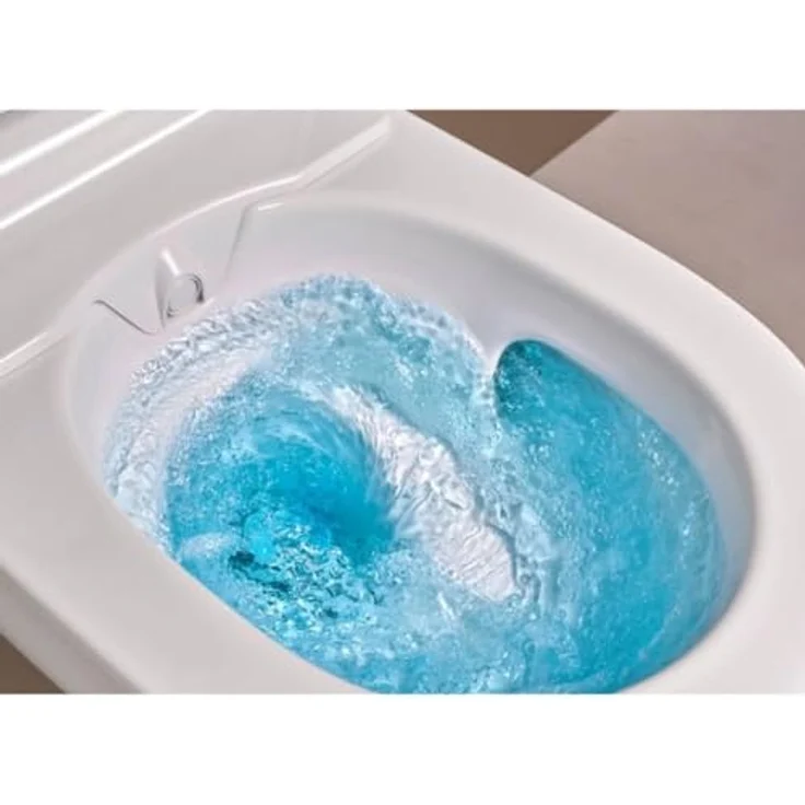 Geberit Toilette + Bidet Aquaclean Sela, Spülrandlose WC-Keramik, TurboFlush-Spültechnik, schmutzabweisende Oberfläche, schwarz – Bild 4