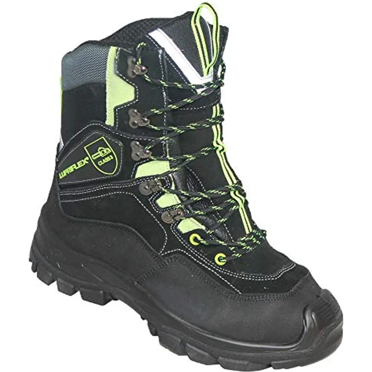 Lupriflex Schnittschutzstiefel Class 3 Sportive Hunter S3 SRC, Sicherheitsschuhe Größe 44