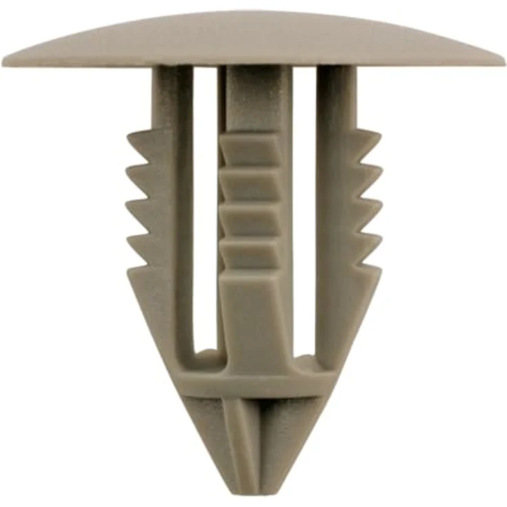 KSTOOLS Stoßfänger-Verbindungsclip, grau für Volvo, 50er Pack, Ø 9,1 mm – Bild 1