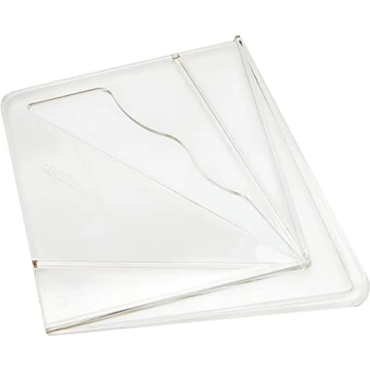 Silverline 380687 Zentrierwinkel Kapazität: 200 mm, transparenter Kunststoff, reduziert Verschnitt – Bild 3