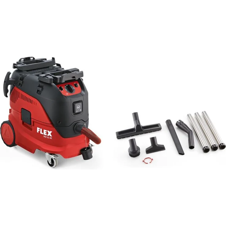 FLEX Sicherheitssauger VCE 33 M AC-Set 230/CEE, 30 l, Klasse M mit automatischer Filterabreinigung
