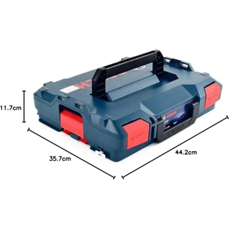 Bosch Professional L-Boxx 102, leer Werkzeugkiste, blau/rot, 1600A012FZ – Bild 9