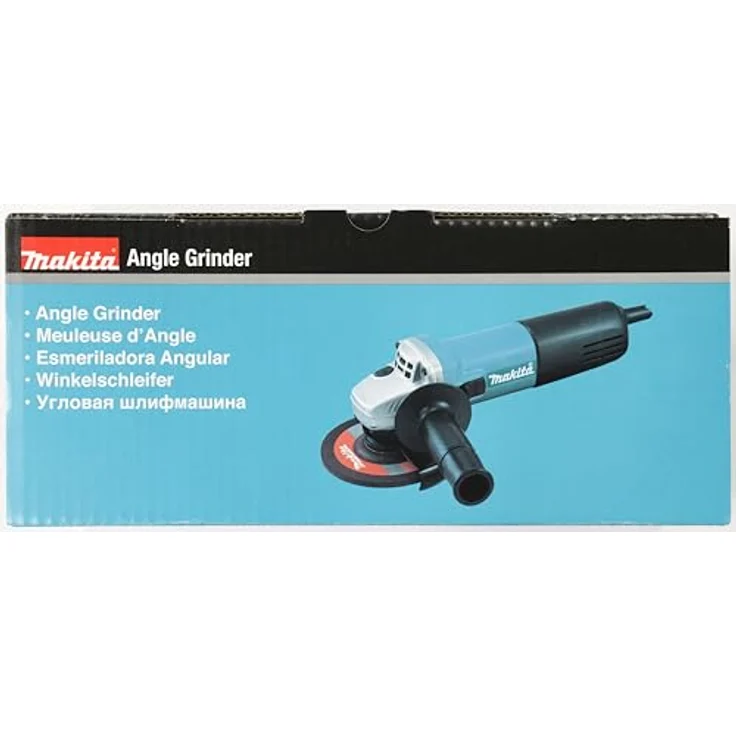 Makita 9558HNRZ, 125 mm Winkelschleifer mit 840 W Leistung, Wiederanlaufschutz und Labyrinthabdichtung – Bild 7