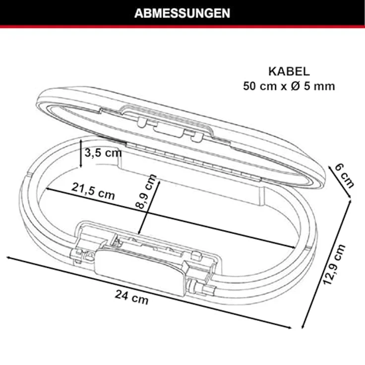 Master Lock Verschlussbox für unterwegs 5900EURD – Bild 6