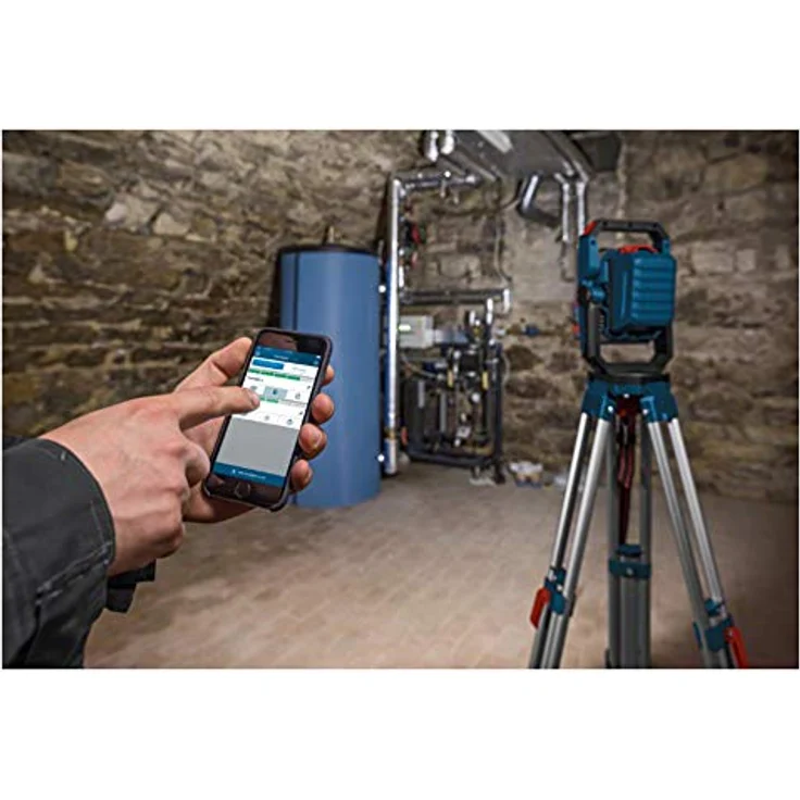 Bosch Baustrahler GLI 18V-2200 C LED für 18V Akkus, 2.200 Lumen, mit Bluetooth, IP64 wasserdicht – Bild 5