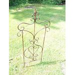 Wunderschönes, verziertes Rankgitter, Rankhilfe, Eisen,massiv,Edelrost