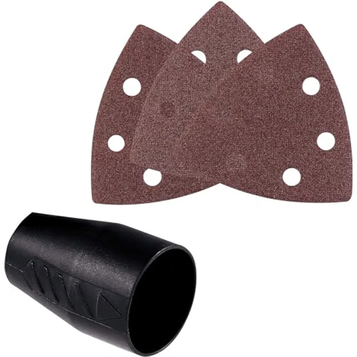 Einhell Deltaschleifer TC-DS 19 (190W, 20000 1-min Schwingzahl, ergonomischer Softgriff, Extreme Fix, Staubabsaugadapter, inkl. 3 Stück Schleifpapier) – Bild 3