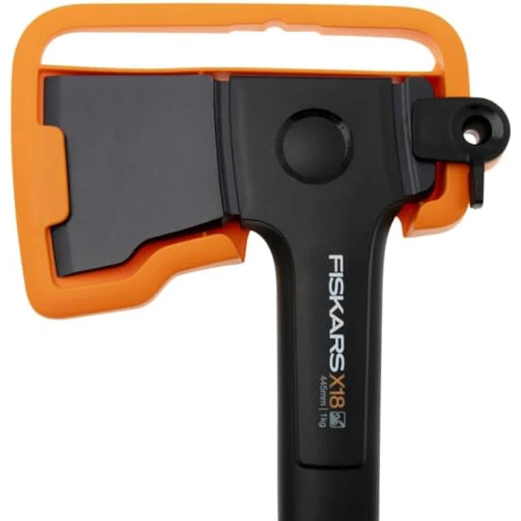 Fiskars, Axt + Beil, X18 Universalaxt mit S-Klinge, FiberComp Stiel, SoftGrip, inkl. Futteral – Bild 5