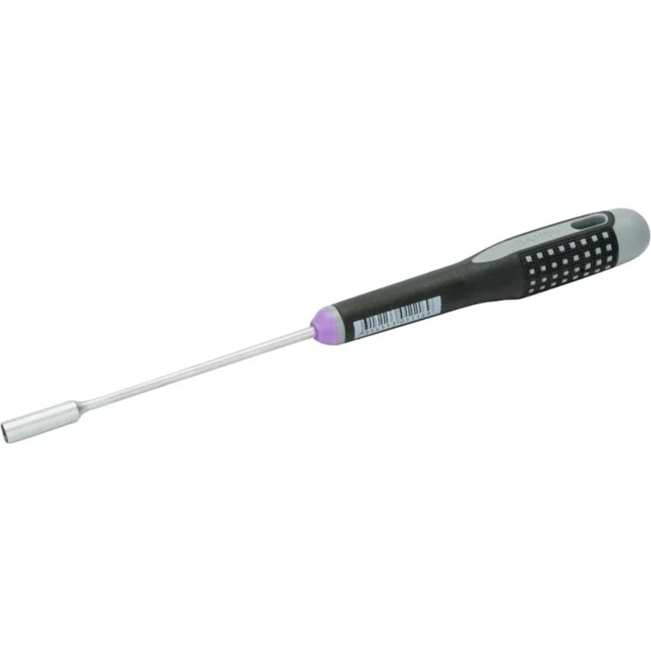 Bahco ERGO Steckschlüssel für Sechskantschrauben, 3-Komponenten-Griff, 5,5 mm x 100 mm, Hochleistungs-Stahllegierung, ergonomisches Design – Bild 1