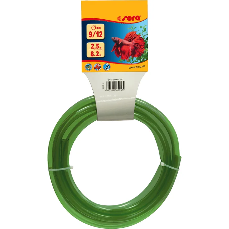 sera Schlauch 9-12 mm grün - 2,5 m