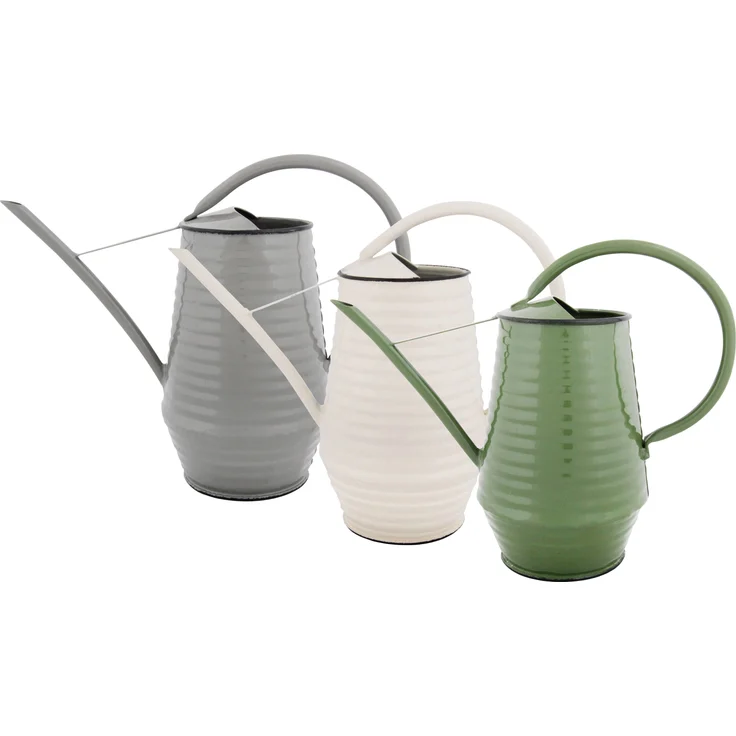 Esschert Design Gießkanne 0,94 Liter Blumen Wasser Metall Gießer Zink