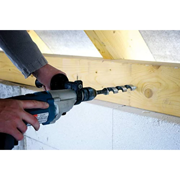 Heller Tools 398 Lewis Schlangenbohrer, Ø 16 mm, selbst einziehende Gewindespitze, hohe Vortriebsleistung, gehärtete Schneidkante, ideal für Akku-Maschinen – Bild 5