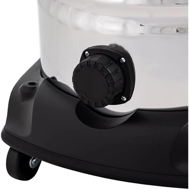 Hyundai Nass- / Trockensauger VCWD1630E, 1600 W, 30l Edelstahltank, Sauger mit Ausgangssteckdose, Master-Slave-Funktion, HEPA-13 Filter – Bild 3