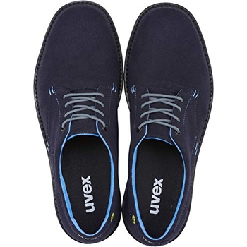 Uvex - 1 Sport Halbschuhe S1 65988 Schwarz, Weite 11, Größe 43