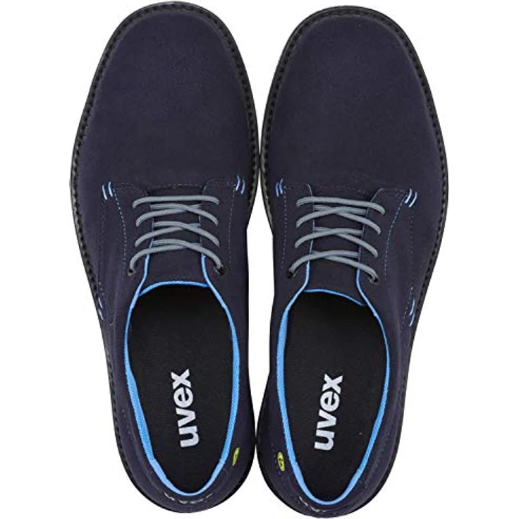 Uvex 1 Business - Sicherheitsschuhe S3 SRC ESD - Blau/Grau, Größe:43 – Bild 4
