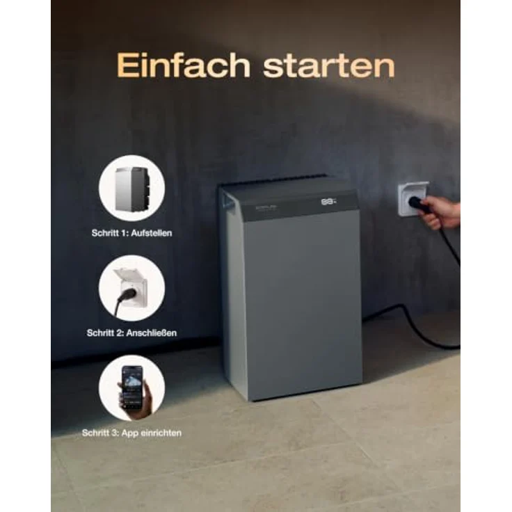 EF ECOFLOW STREAM AC 5000, Balkonkraftwerk mit 5 kWh Speicher und Smart Meter, erweiterbar bis 90 kWh – Bild 5