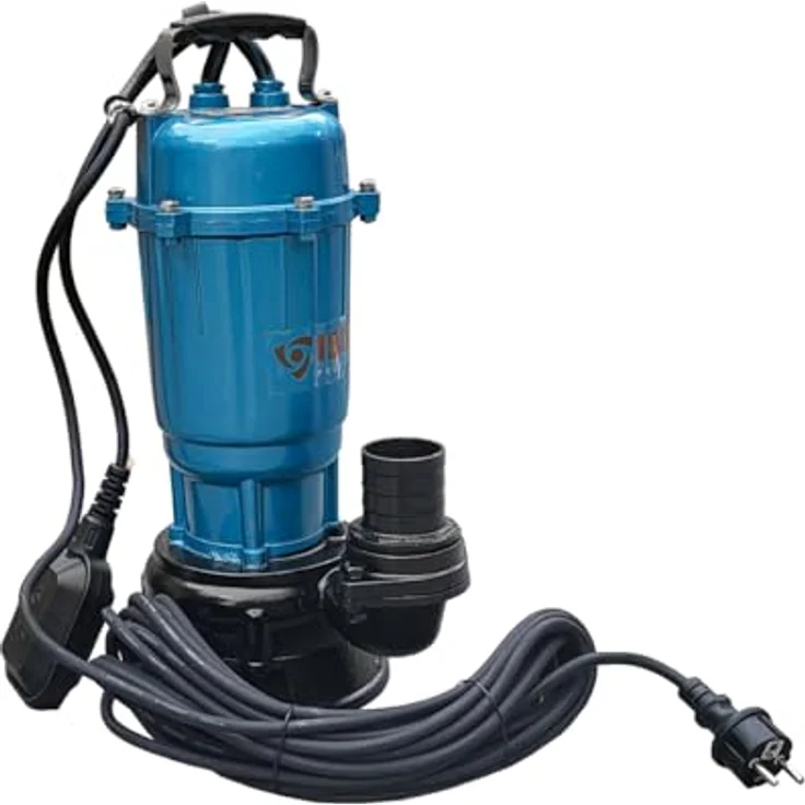 IBO - Fäkalienpumpe Schlauch 20 30M Storz C Kupllung Schmutzwasserpumpe 550 W 18000 L-Std Tauchpumpe | Ausführung: Pumpe mit 30m Schlauch – Bild 3