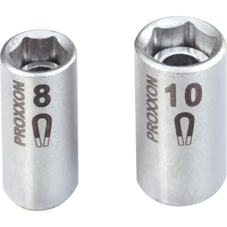PROXXON INDUSTRIAL Bohrer- und Bitset 23078, 32-teilig mit 1/4" MICRO-Kompaktratsche und starkem Magneteinsatz, im stabilen Stahlkasten – Bild 4