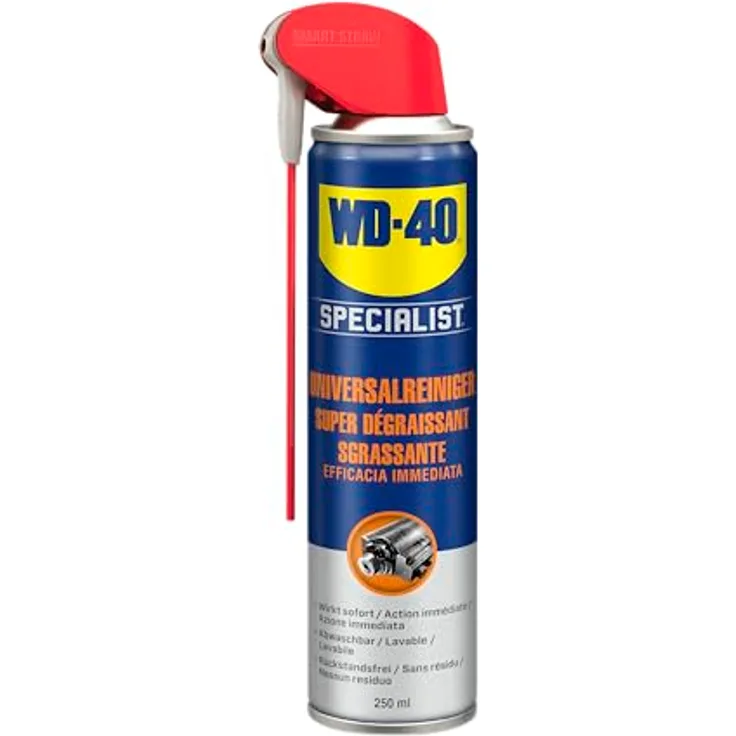 WD-40 Universalreiniger 'Specialist', 250 ml, schnell wirkend und rückstandsfrei, entfernt Öl, Fett und Schmutz