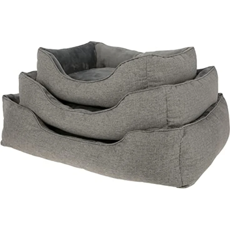 Kuschelbett Marie, grau, 61 x 48 cm – Bild 3