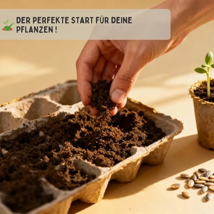 Samenshop24 Anzuchterde 20ltr (Pikiererde, Aussaaterde) Kräutererde – Bild 5