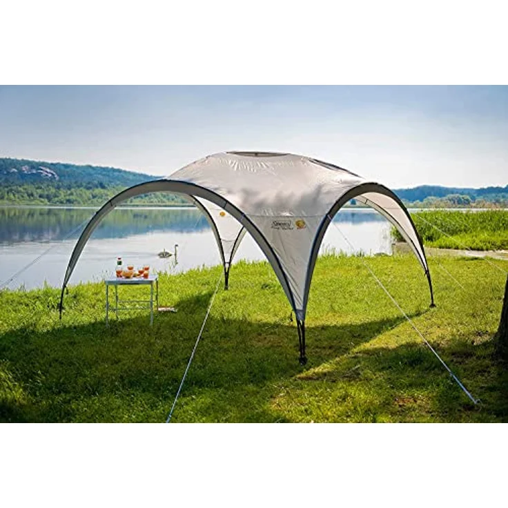 Coleman Event Shelter Pavillon, Regen- und Sonnenschutz Gartenpavillon für Partys, Strände, Festivals, Sportveranstaltungen oder Campingplätze, Stabile Stahlstangen Konstruktion, Hoher UV- Schutz – Bild 5